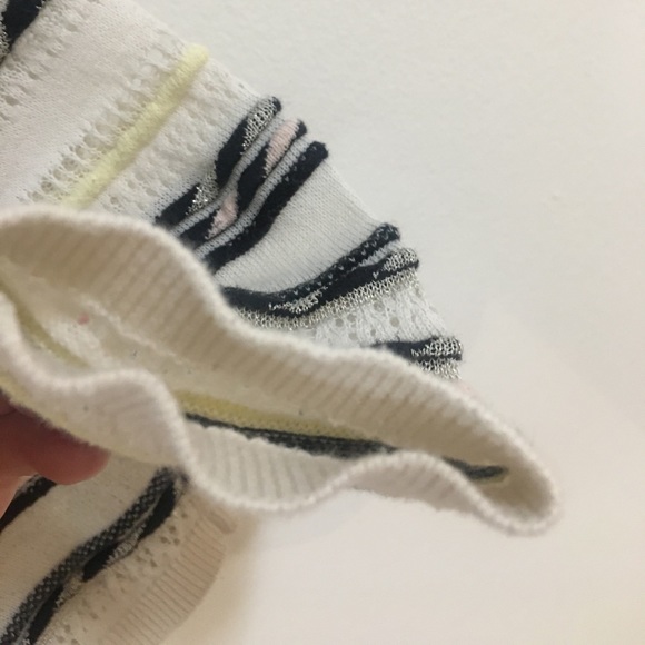 Maje Mauritani Striped Sweater Sz1 - Picture 6 of 13